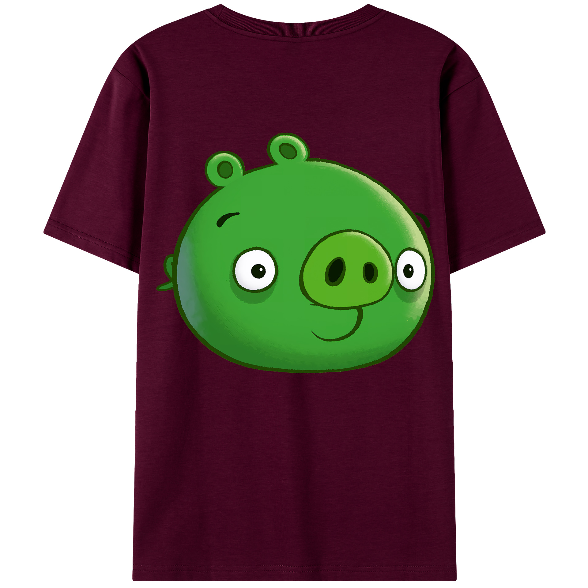 （画像用） Angry Birds アングリーバード レディース半袖Tシャツ(バックプリント)